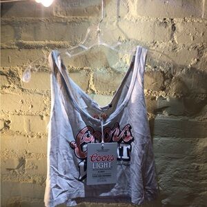 The Laundry Room White Graphic Crop Top